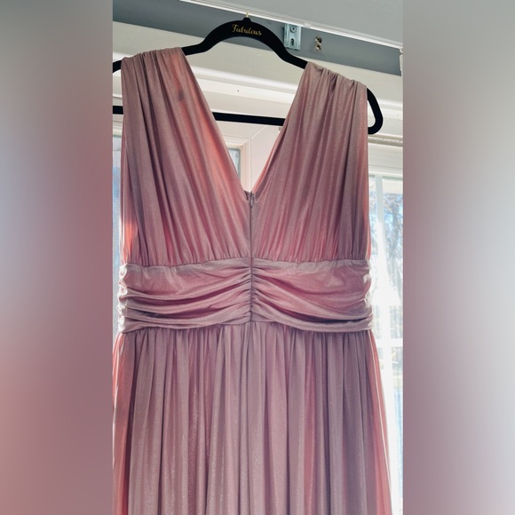 Floor length maternity dress | Champagne color| Size 32 - Picture 14 of 17